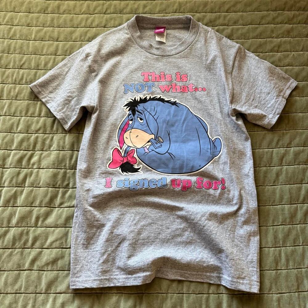Vintage 90S/Y2K Eeyore Disney Tshirt